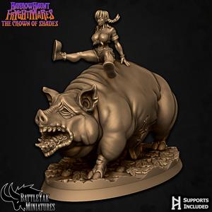 Farmer's Daughter on Prized Hog C