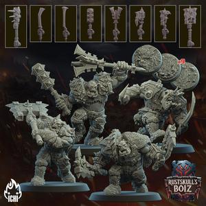WARBAND - Rustskull s Boiz (Regular Style)