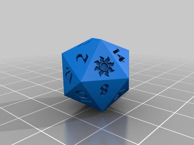 D20 Sun Magic the Gathering