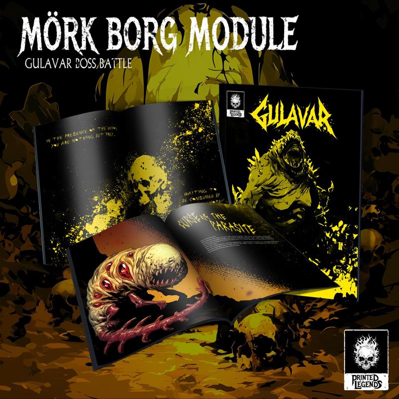 Gulavar - Mork Borg Module (Level 1-3) + Artworks + Map