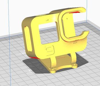 project 399 super G Gopro 9 mount