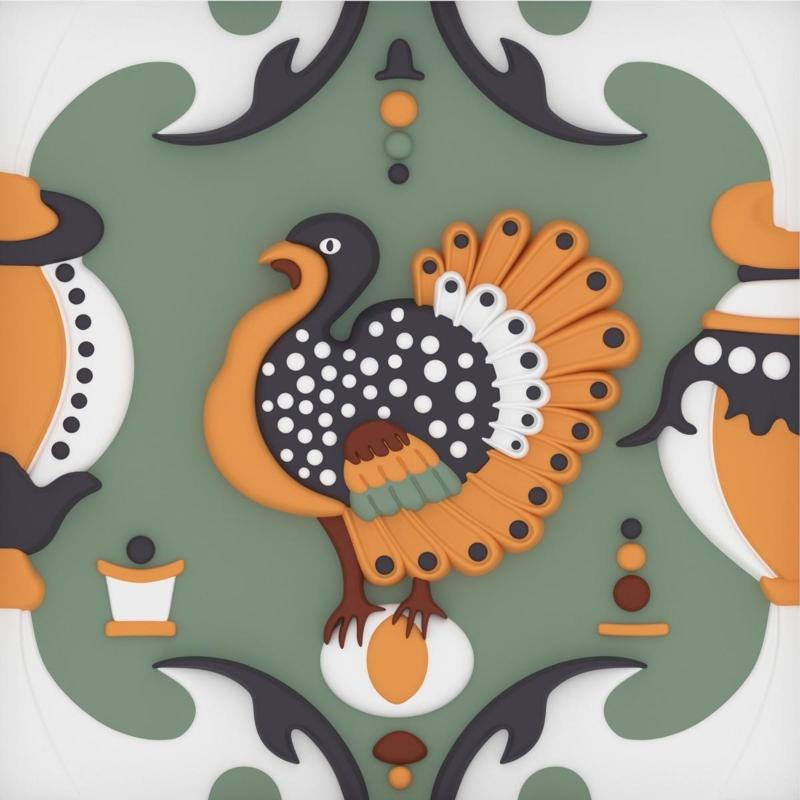 ORNAMENT TILE SET