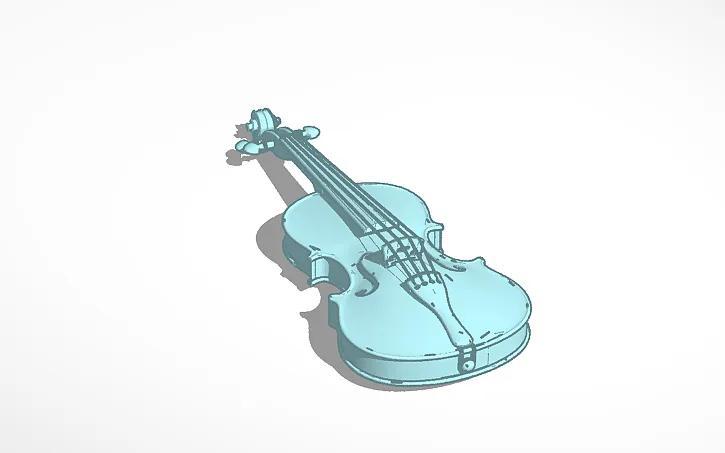 Violin Decoration   