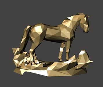 Calm Horse - Bust