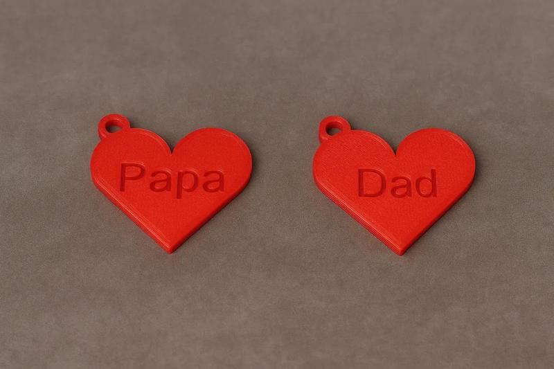 Fathers Day Keychain Llavero Dia del Padre   