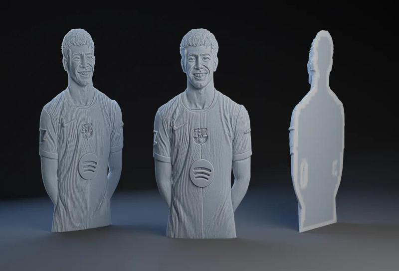 Lamine Yamal 3d Wall Plaque   