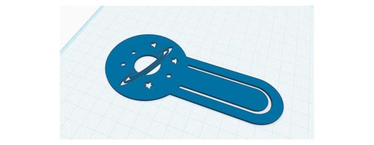 Saturn bookmark   