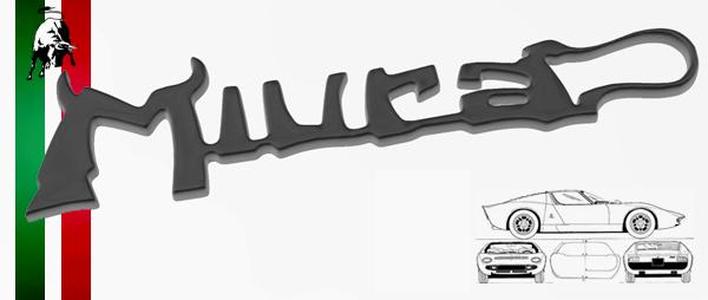 Lamborghini Miura Emblem