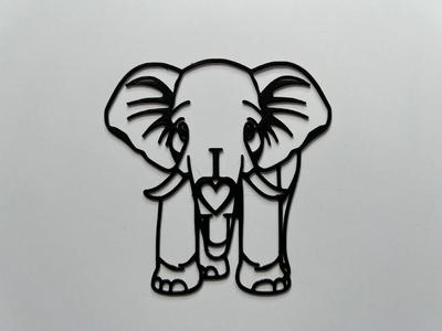 Elephant Wall Art #3   