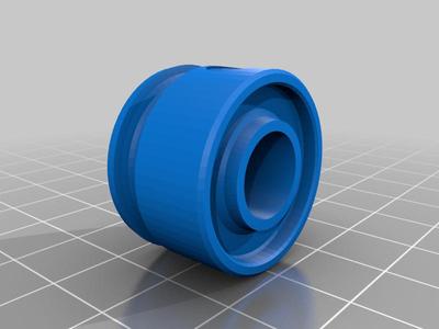 Gecko blaster spring guide tube mod from 17/32 to fit 13x11mm brass tube