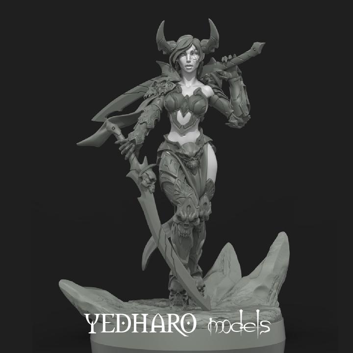 Warrior Girl 03 V1 Scale 30mm