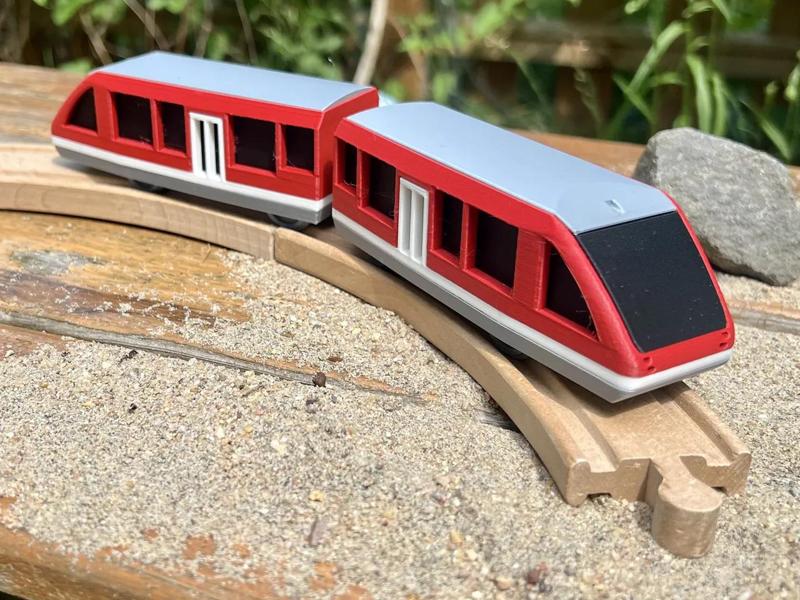 DB 648 - "Diesel Railcar" for Brio and IKEA railways   