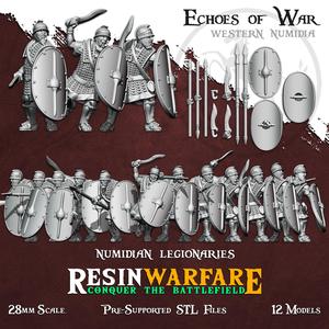 Numidian Legionaries - Echoes of War: Punic Wars