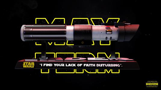 Darth Vader Lightsaber Sculpture - Star Wars 3D Models - Tested and Ready for 3D printing