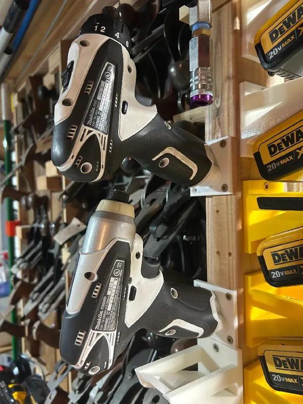 Makita 10.8v Battery Slot Tool Holder   