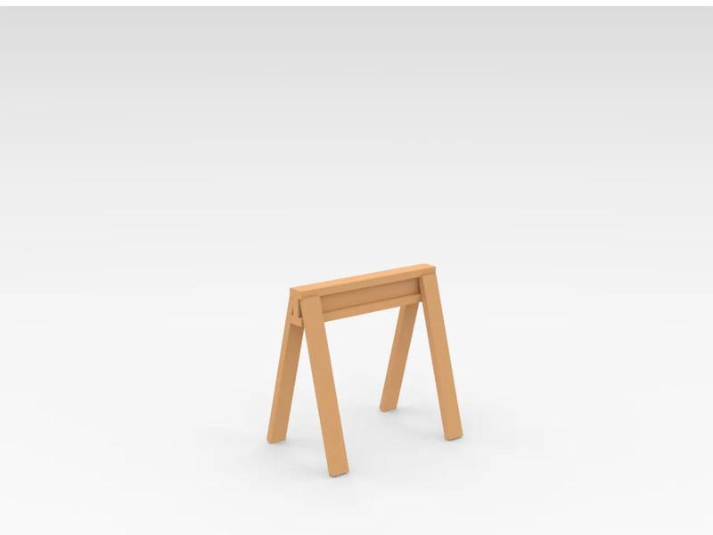 Scale 2by4 Saw Horse   