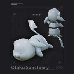 PIKACHU SLEEP CUTE ARTICULATED, PIKACHU FLEXI