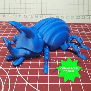 Articulated Rhino Beetle