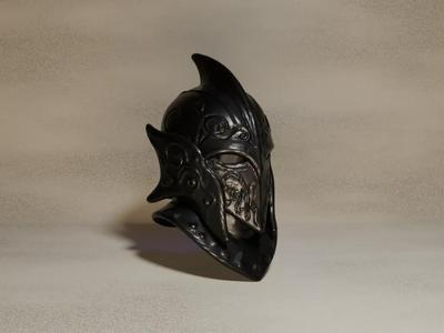 Fantasy Metal Helmet   