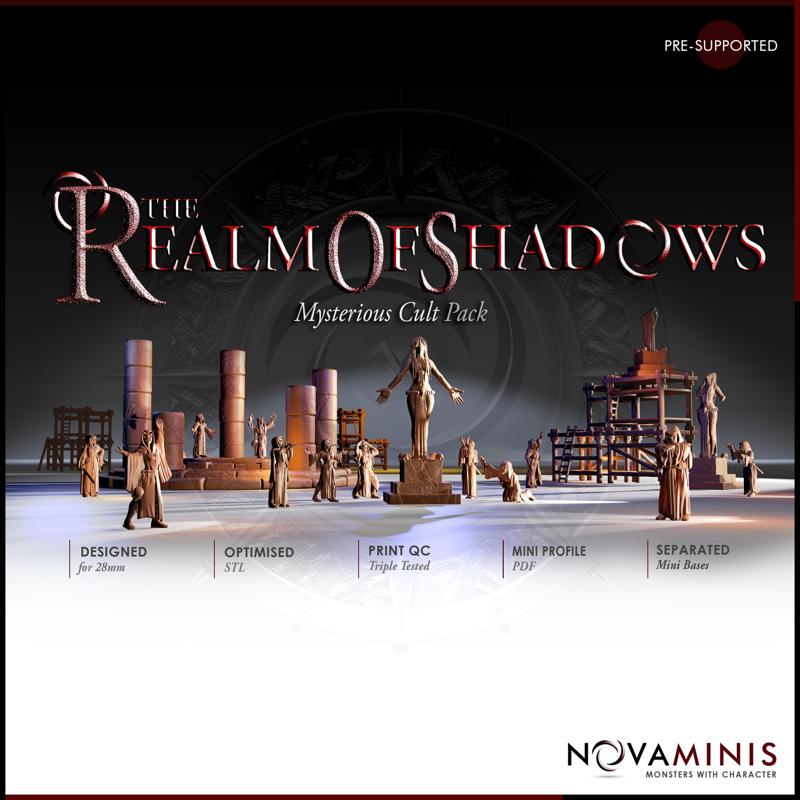 Realm of Shadows: Mysterious Cult [Pack]