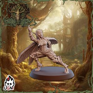 x2 Elf Catcher #02 - Wood Elf -Fantasy Football
