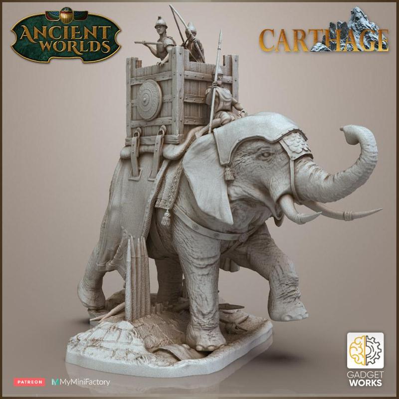War Elephant - Carthaginian Punic Wars