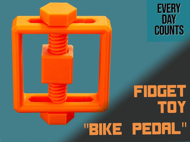 Fidget Toy: "The Bike Pedal"