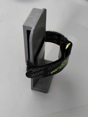 Lipo belt clip for goggle battery