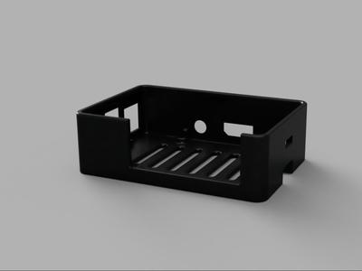 Raspberry PI 3/4 Case + GPIO Ribbon Cable Cutout