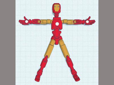 DUMMY 13 goes to COMIC CON - Iron Man - WIP