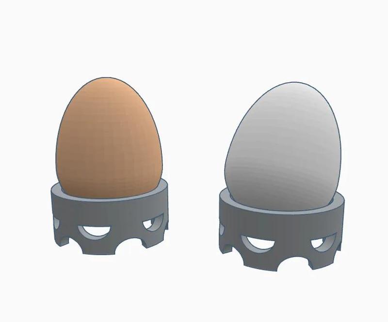 stylish egg stand for painting   