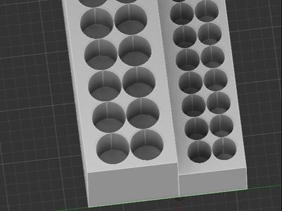 AA and AAA Battery holder