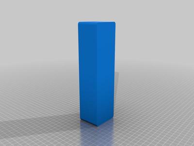 AA sized battery storage box with self aligning ridges
