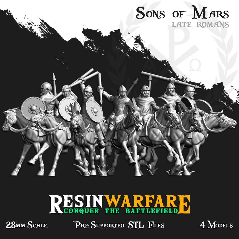Limitanei on Horse - Sons of Mars, Late Romans