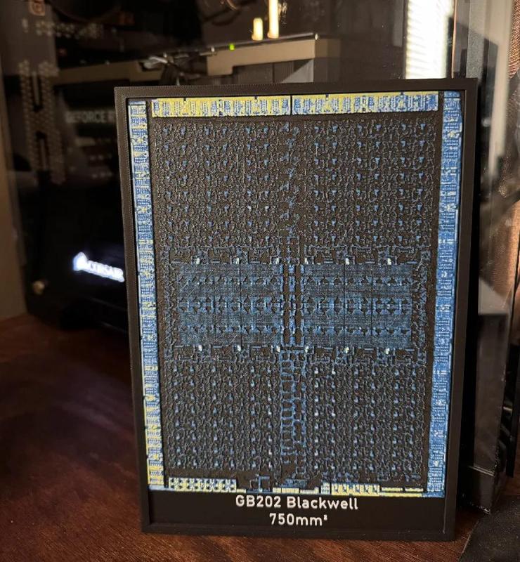 GB202 Dieshot Display for RTX 5090   