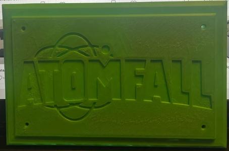 Atomfall Plaque   