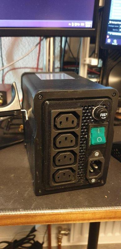 858D SMD rework station back panel mod