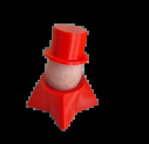 Easter egg tophat (and stand)   