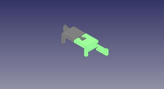 PXLMOD Bracket for Consolized Sega Game Gear
