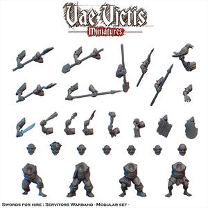 Modular Swords for hire : Dregs (Warband)  [PRE-SUPPORTED]
