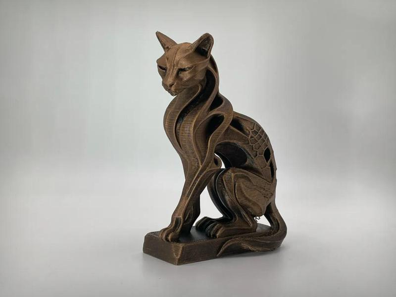 Cat Statue   