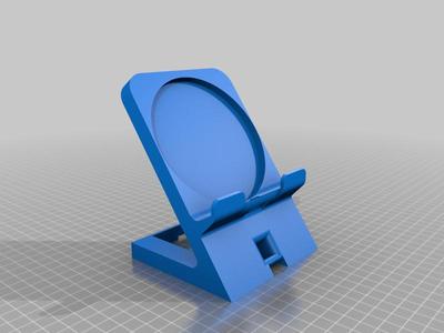 phone holder with wirless palce 