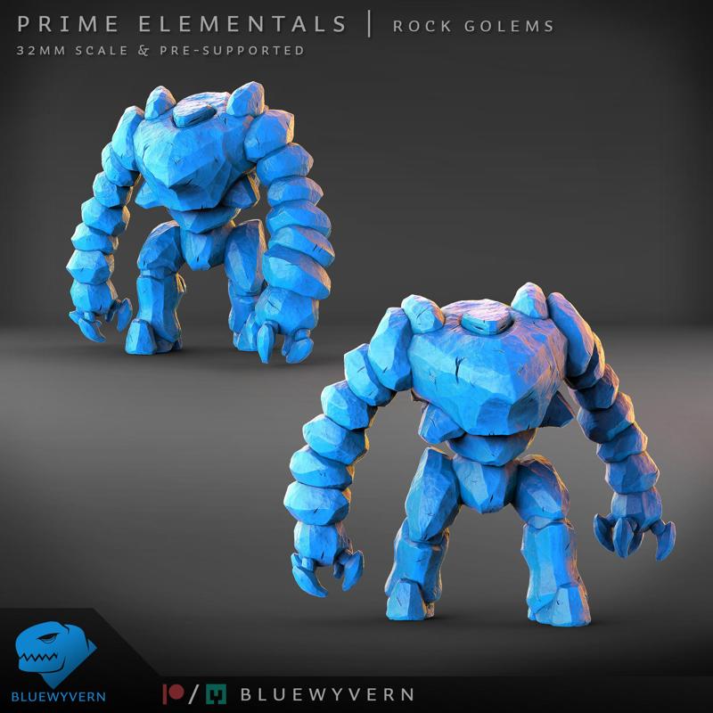 Prime Elementals - Rock Golems