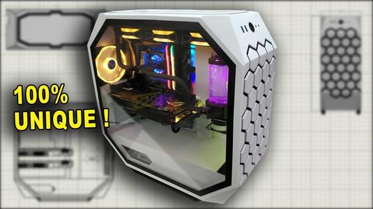 DIY 3D printed PC Case