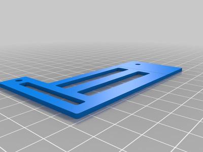 P3 RGB LED Matrix bracket for stand mounted ESP32 PCB by rorosaurus