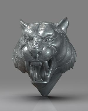Tiger Head 01
