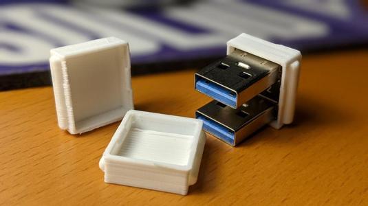 Raspberry Pi USB SSD connector cover