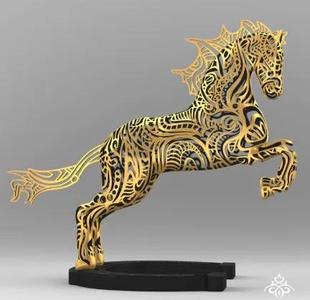 deluxe jumping horse   