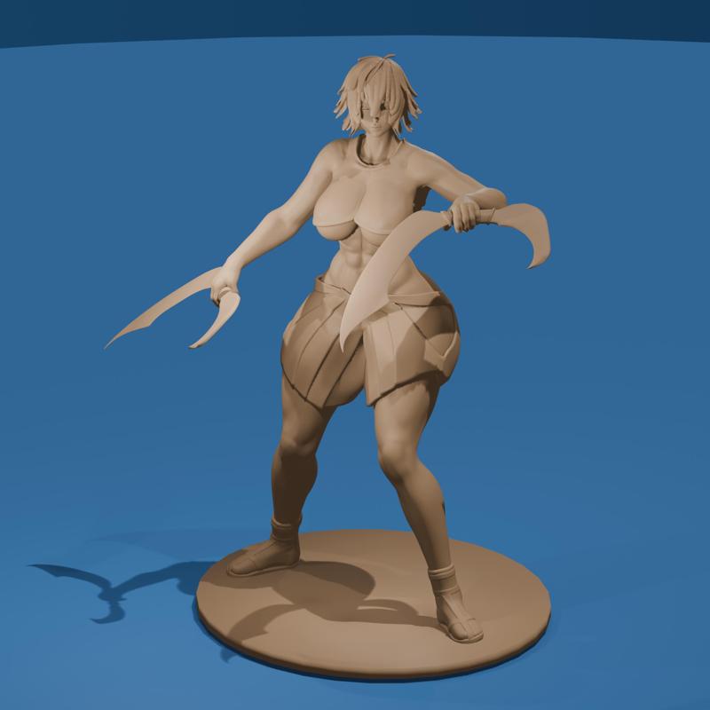 Sexy Thick Fighter NSFW