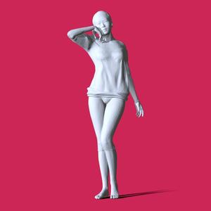 Miniature Pose Character C105